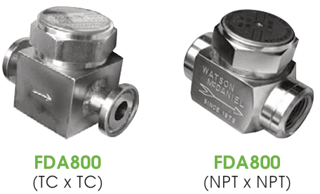 Clean Steam Traps - Thermostatic FDA800 by Watson McDaniel