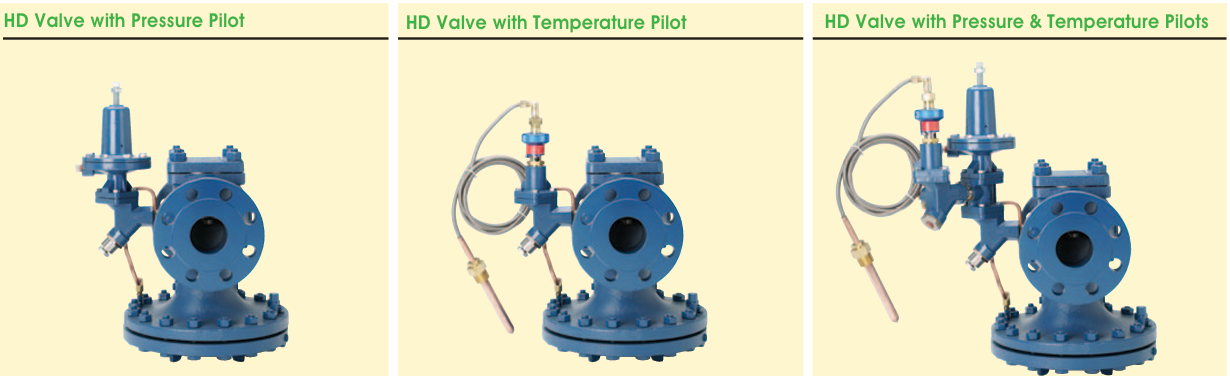 HD Series Pilot-Operated Regulator (Standard Model) 6" 300# FLG by Watson McDaniel