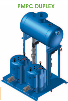Condensate Return Pumps - Pressure Motive Pumps PMPC Series Skid Mounted Triplex by Watson McDaniel