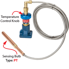 Watson McDaniel HD Regulator- PT Series PT Temperature Pilots