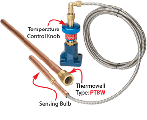 Watson McDaniel HD Regulator- PT Series PTBW Temperature Pilots