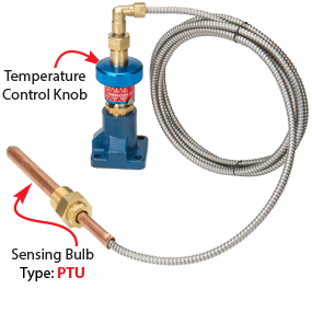 Watson McDaniel HD Regulator- PT Series PTU Temperature Pilots