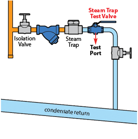 WSTTV Steam Trap Test Valve
