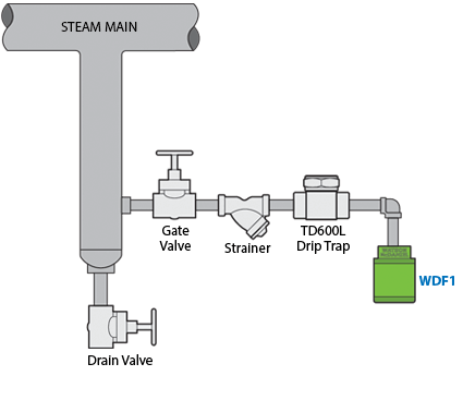 WDF1 Steam Trap Diffuser